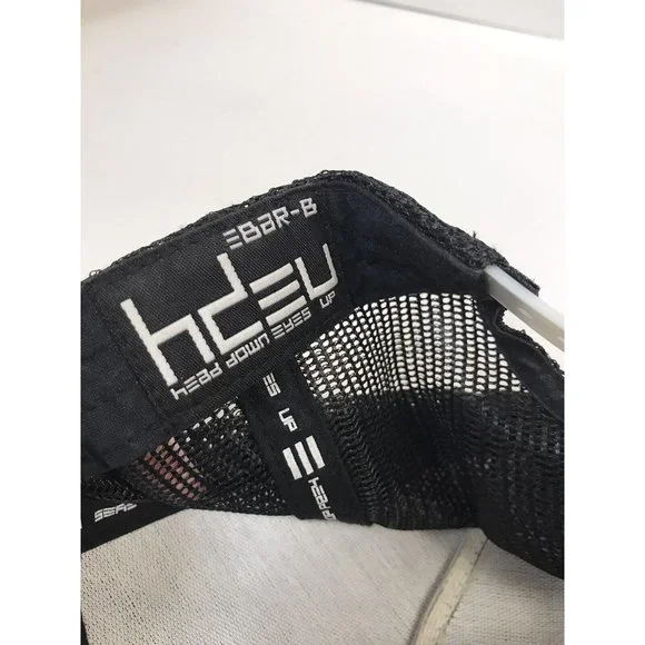Head Down Eyes Up Hat HDEU Black Snapback Hat - Picture 8 of 9